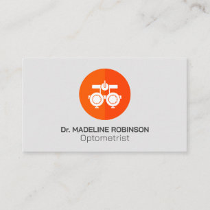 Optometrist Icon   Medical Doctor Appointment Card