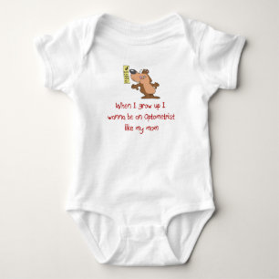 Optometrist Like My Mum Baby T-Shirt Bodysuit