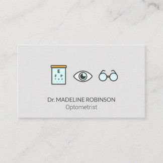 Optometrist | Medical Doctor | Eye Exam Appointment Card