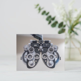 Optometrist postcard