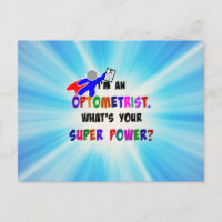 Optometrist Superhero custom design