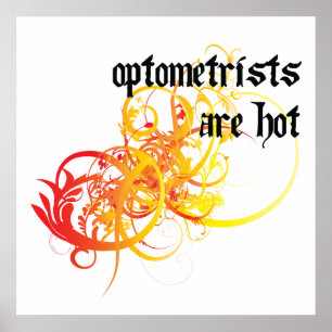 Optometrists Are Hot Poster