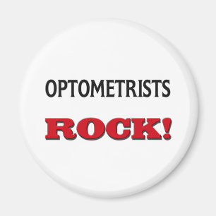 Optometrists Rock Magnet