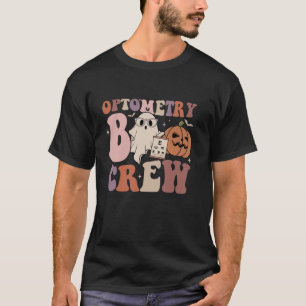 Optometry Boo Crew Halloween Ophthalmic Tech Optom T-Shirt
