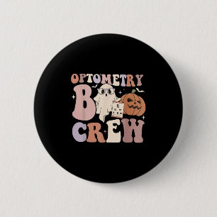 Optometry Crew Optometry Boo Crew Halloween Optici 6 Cm Round Badge