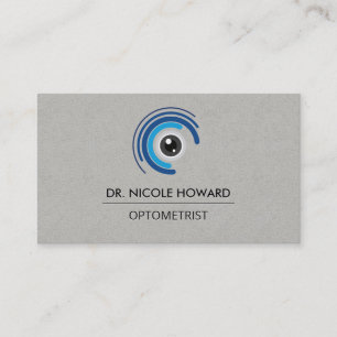Optometry Medicine Doctor Business Card