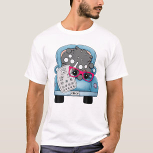 Optometry Ophthalmology Truck Eyechart Glasses Opt T-Shirt
