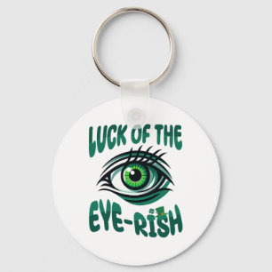Optometry St Patricks Day Optometrist Optician eye Key Ring