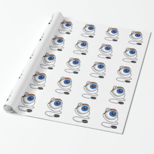 OPTOMITRIST EYE WRAPPING PAPER