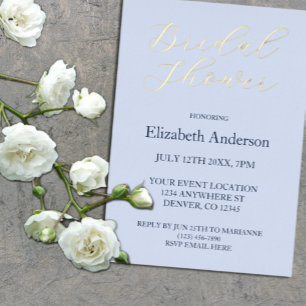 Opulent Blue Bridal Shower