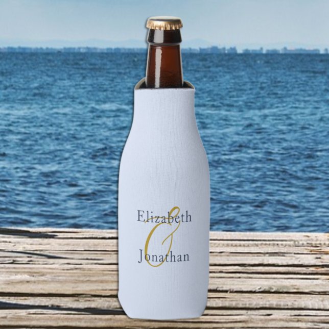 Opulent Blue Wedding Bottle Cooler (Creator Uploaded)