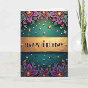 Opulent Celebration Art Card