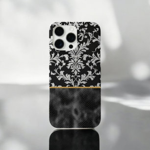 Opulent Damask Elegance iPhone 16 Pro Max Case