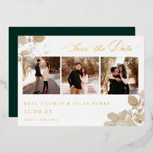 Opulent Gilded Garden Photo Save The Date
