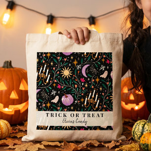 Opulent Halloween Candy Trick or Treat Custom Tote Bag
