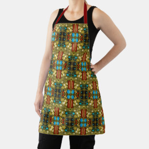Opulent Josef Hoffmann Design Apron