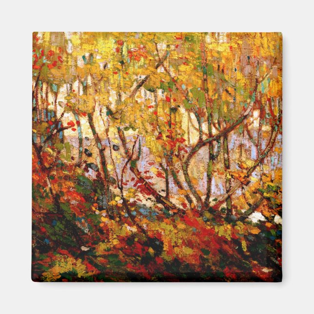 Opulent October, famous fine art painting Magnet (Front)