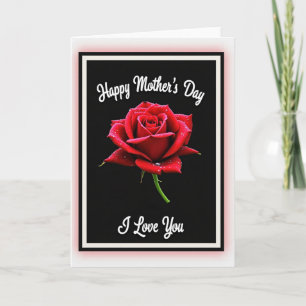 Opulent Rose Sweet Day Card