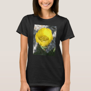 Opuntia Ficus-Indica Flower Of The Prickly Pear Cl T-Shirt