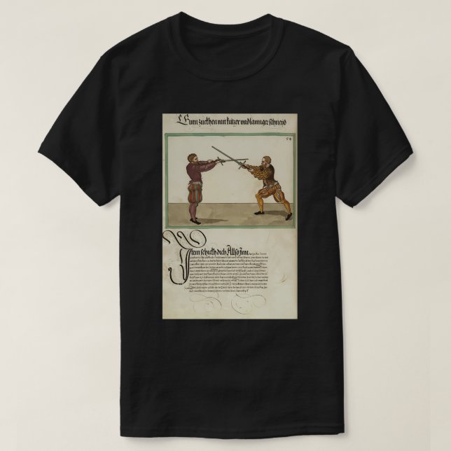 Opus Amplissimum de Arte Athletica by Paulus Hecto T-Shirt (Design Front)