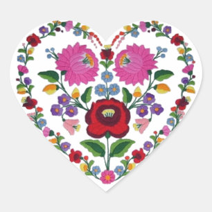 OPUS CHANGEABLE Hungarian Heart Sticker