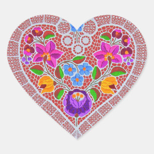 OPUS CHANGEABLE Lace Heart Heart Sticker