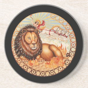 OPUS CHANGEABLE Zodiac Leo Coaster