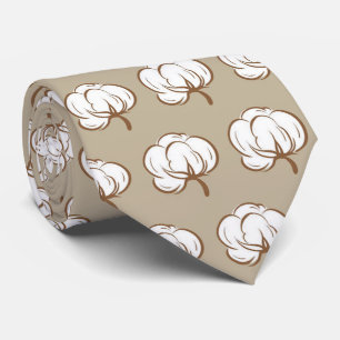 OPUS Cotton Boll - Double Sided Tie