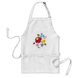 OPUS Hungarian Flower Embroidery Standard Apron