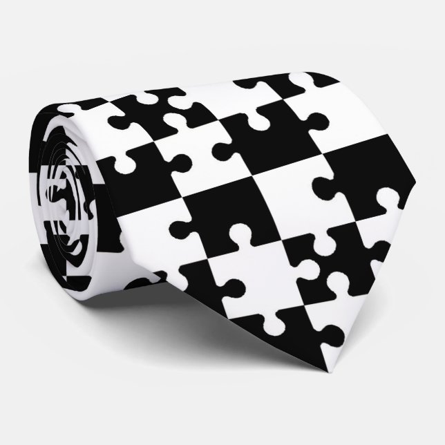 OPUS Jigsaw Puzzle Pieces - Double Sided Tie (Rolled)