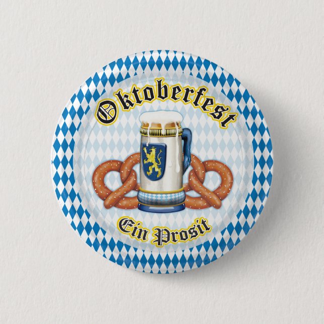 OPUS Oktoberfest 6 Cm Round Badge (Front)