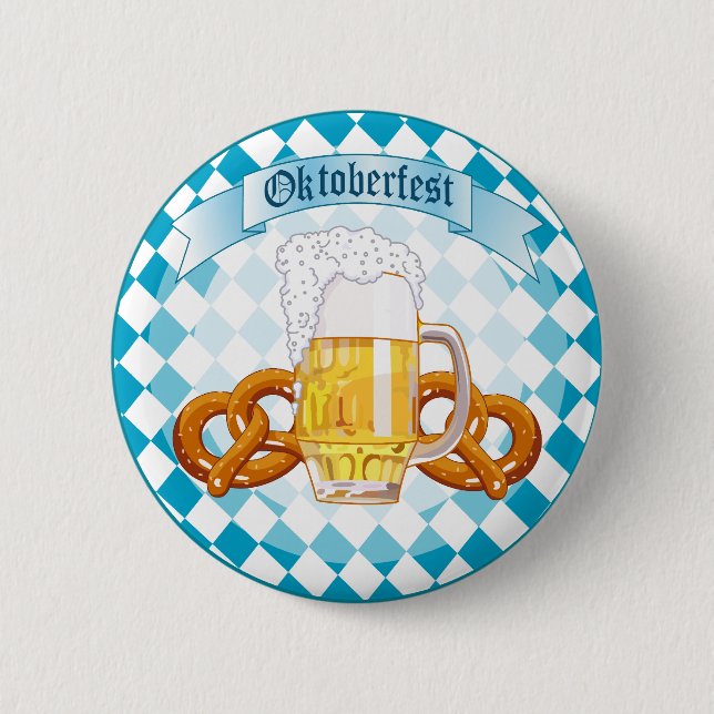 OPUS Oktoberfest 6 Cm Round Badge (Front)