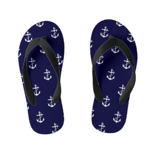 Opus Posh Anchor Nautical  Kid's Thongs