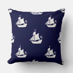 Opus Posh Ship Nautical Cushion