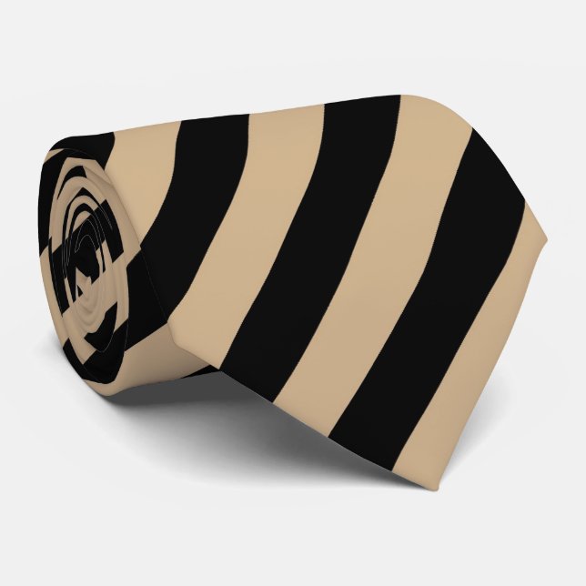 OPUS Tan and black Tie (Rolled)