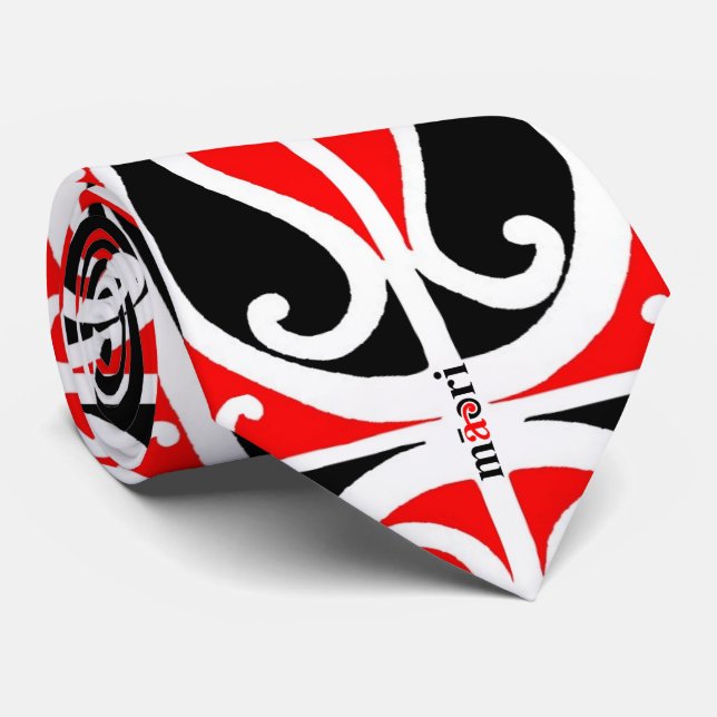 OPUS Traditional Maori Tie (Rolled)