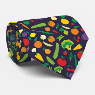 OPUS Vegetables and Fruits Tie