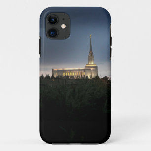 oquirrh mountain lds utah temple iPhone 11 case