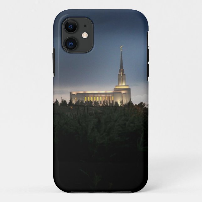 oquirrh mountain lds utah temple Case-Mate iPhone case (Back)