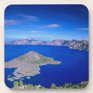 OR, Crater Lake NP, Wizard Island and Crater Coaster