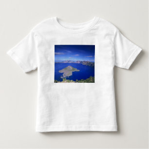 OR, Crater Lake NP, Wizard Island and Crater Toddler T-Shirt