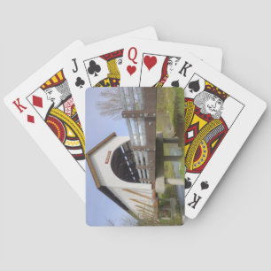 OR, Jackson County, McKee Covered Bridge Playing Cards