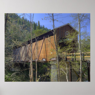 OR, Jackson County, McKee Covered Bridge Poster