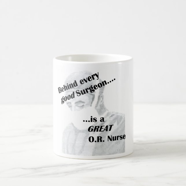 OR Nurse Coffee Mug (Center)