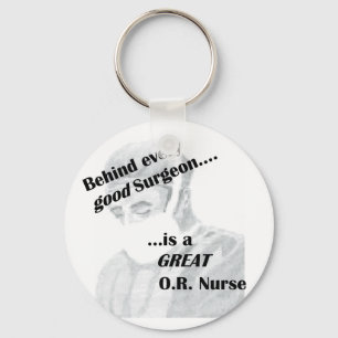 OR Nurse Key Ring