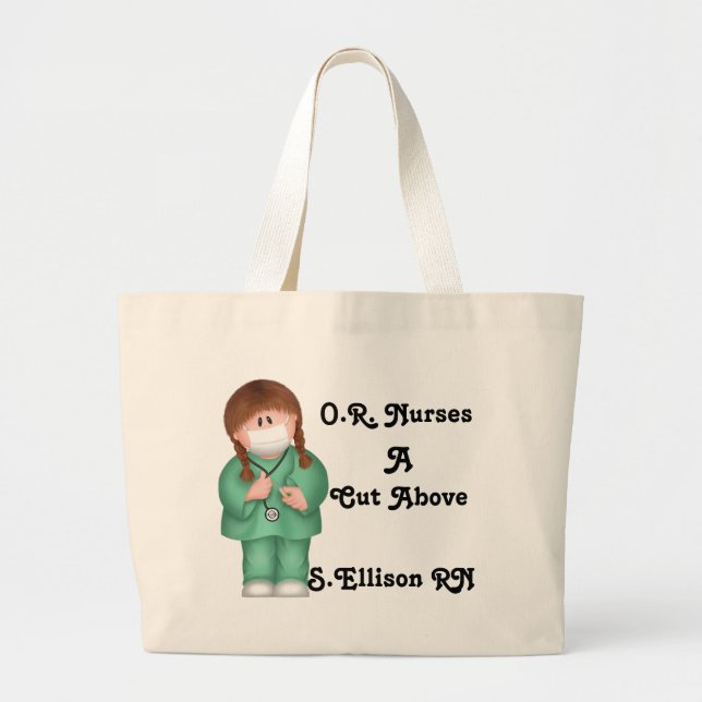 OR Nurses A Cut Above Bag (Front)