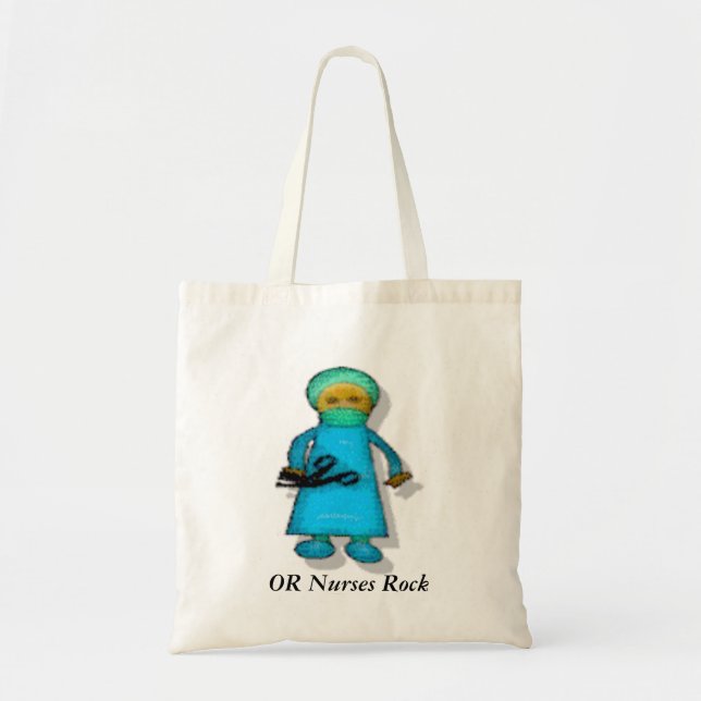 OR Nurses Rock Tote Bag (Front)