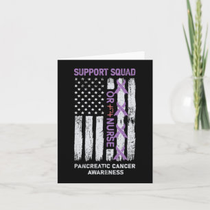 OR Operating Room Nurse Pancreatic Cancer Awarenes Card