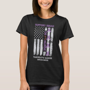 OR Operating Room Nurse Pancreatic Cancer Awarenes T-Shirt