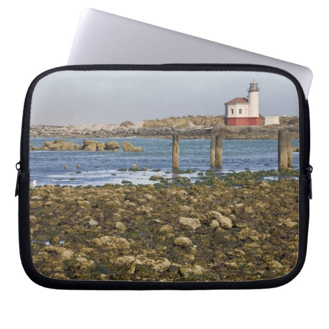 OR, Oregon Coast, Bandon, Coquille River Laptop Sleeve (Front)